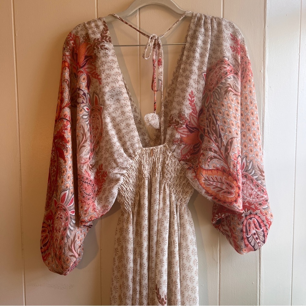 MISA Los Angeles Emala Paisley Print Maxi Dress size XS - Picture 12 of 16
